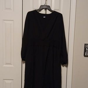 XL old navy black comfy dress
